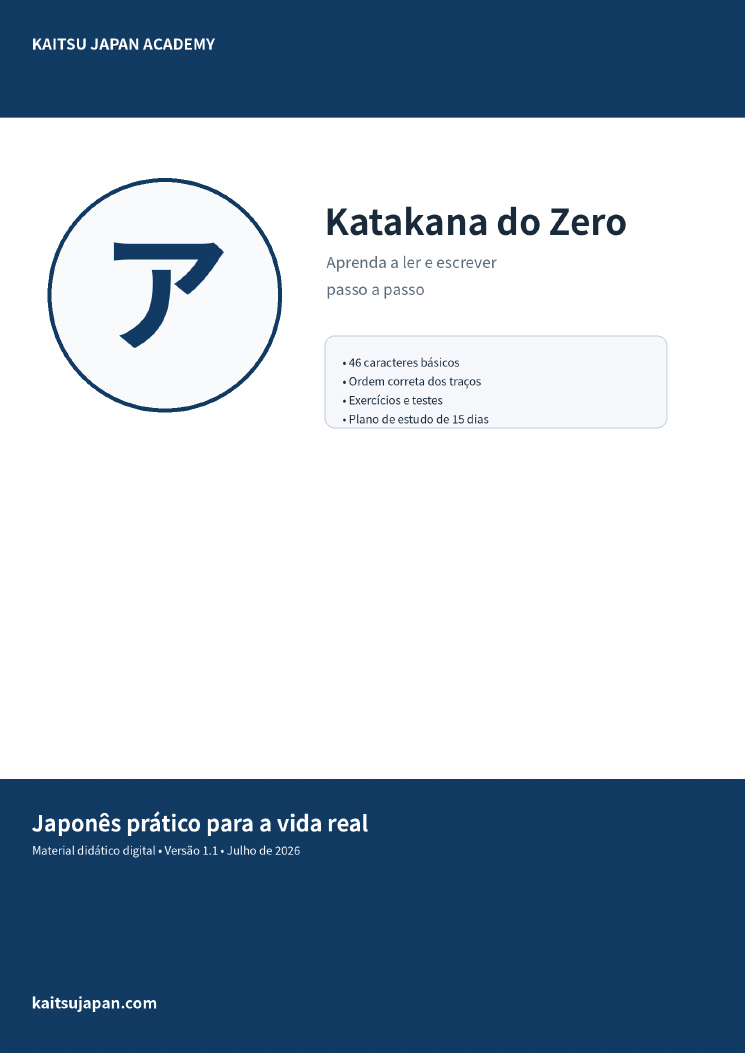 Katakana do Zero